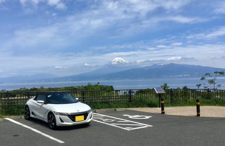 S660と富士山