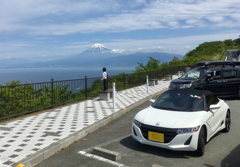 S660と富士山