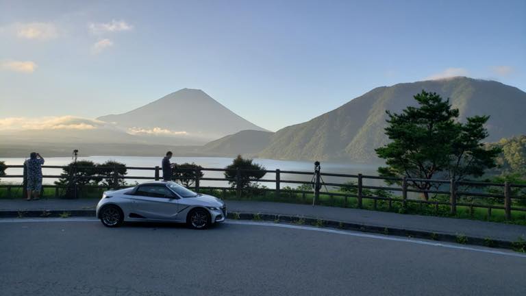 日本一の車と景色