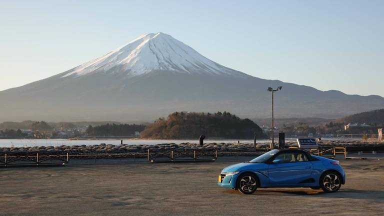 富士山と