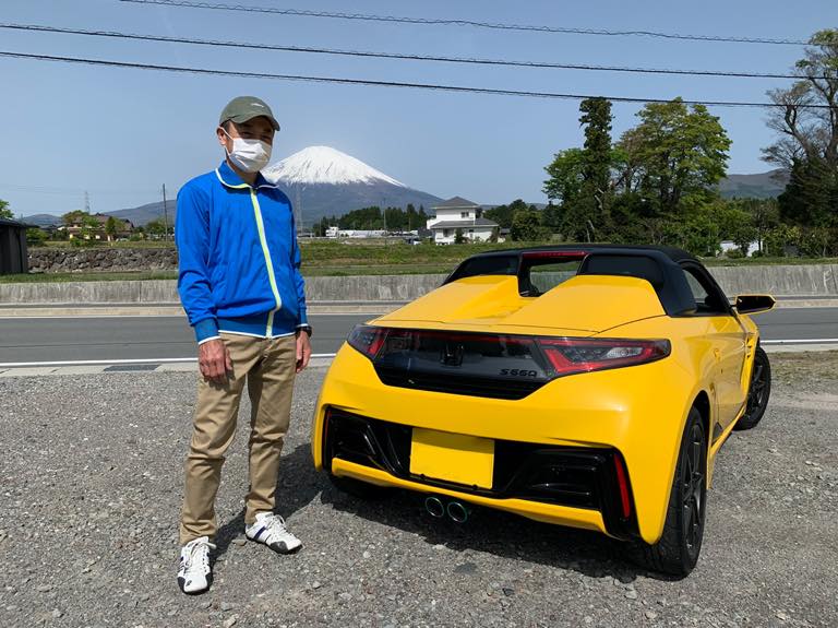 奥さんとのドライブ