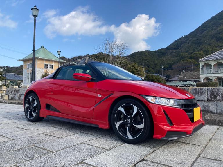 初めてのオープンカー