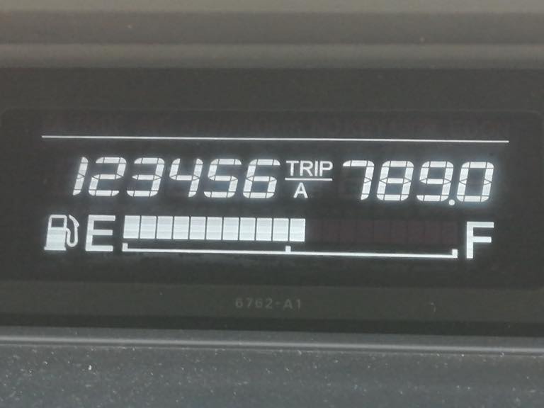 123,456キロ走破