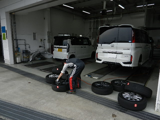 夏タイヤ交換完了