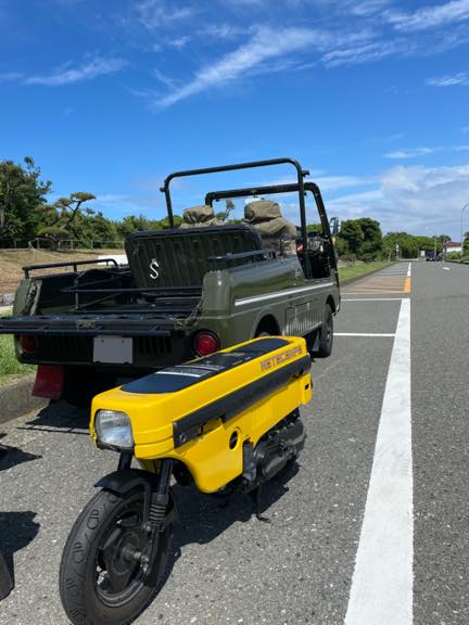 久しぶりの晴れに荷台整理