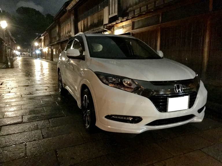 ひがし茶屋街・雨上がりの金沢