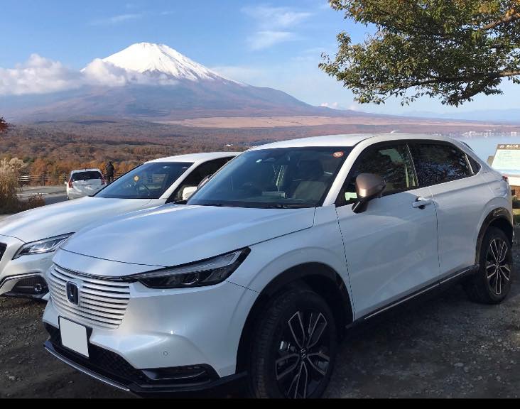 初ロングドライブは紅葉な山中湖へ！