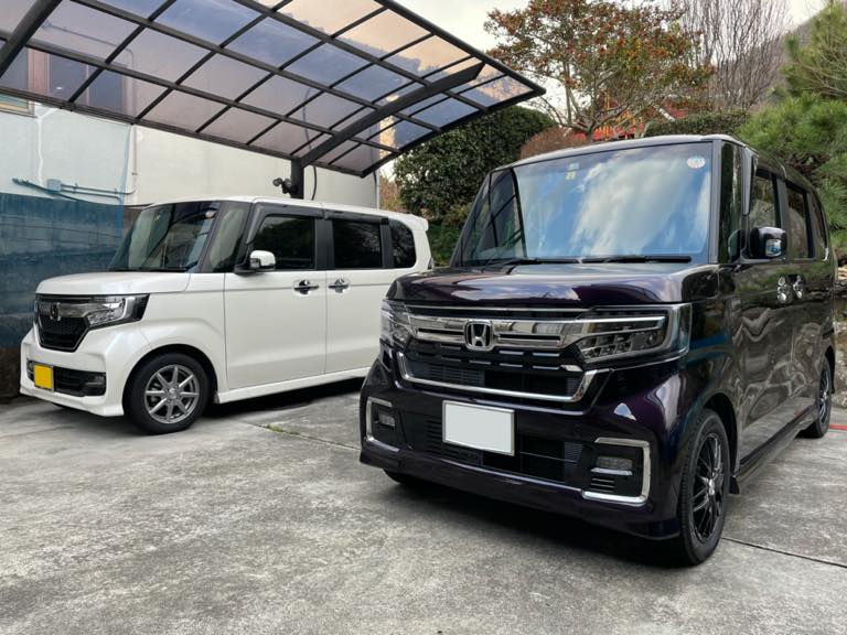 家族それぞれ新たな愛車でスタートです!