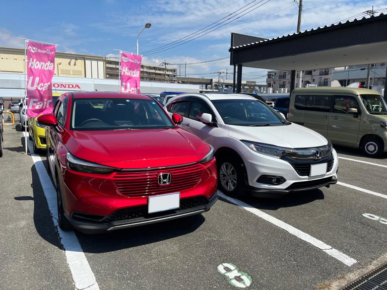 新車と元の車両