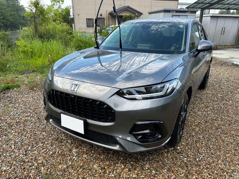 初めての洗車！