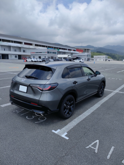 初のサーキット走行