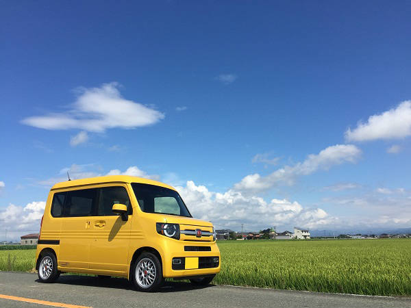 ユーザーズボイス 愛車自慢と評価 N Van まっ黄 黄 の黄色のn Van Honda