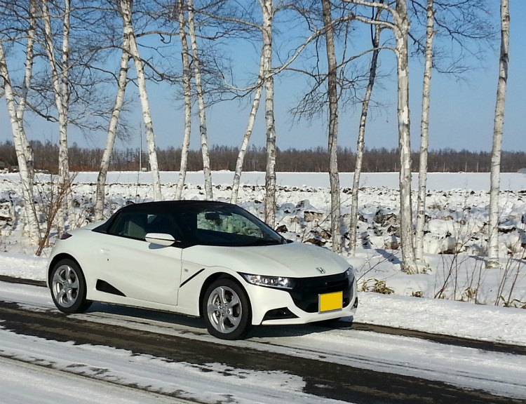 ユーザーズボイス 愛車自慢と評価 S660 雪道も Honda