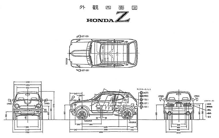 Honda 新製品 Honda Z のご案内
