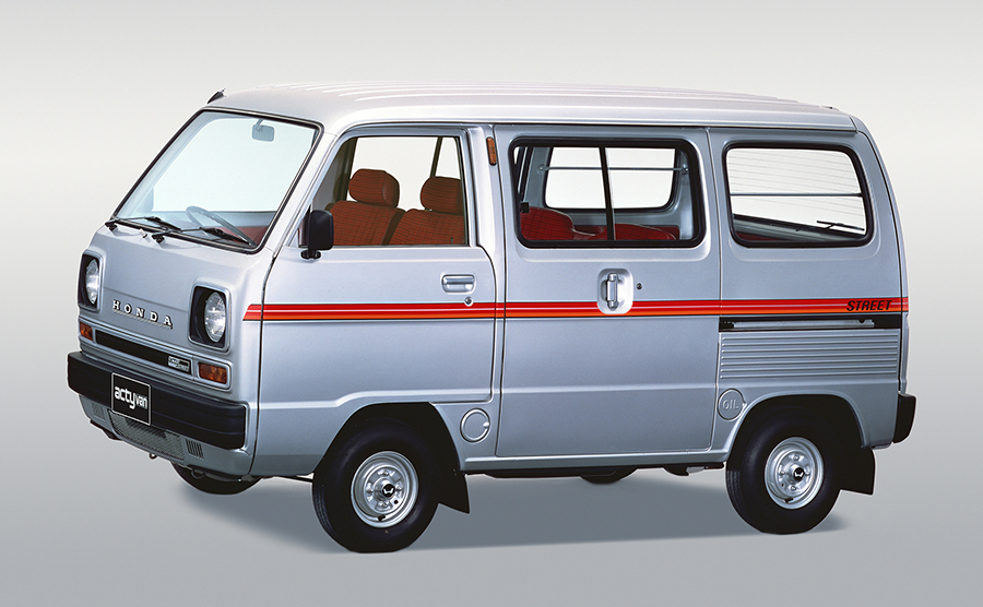 HONDA The Power of Dreams																																																																																																																																																																																																																									ホンダ軽商用車アクティシリーズを充実　好評のアクティ・シリーズにハイルーフ仕様を追加新発売