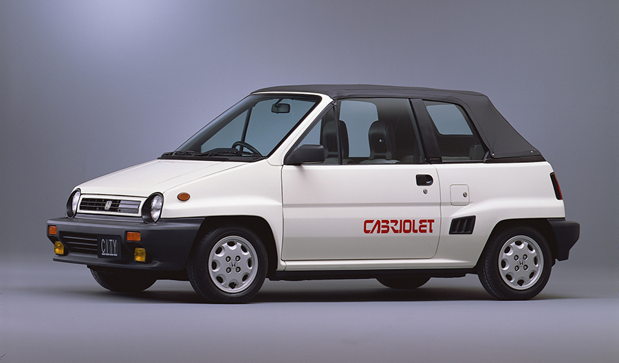 Honda ホンダ シティシリーズに国産で唯一のファッショナブルなフルオープンカー「ホンダ シティ・カブリオレ」を追加し発売