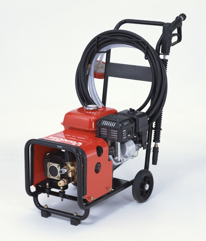 Honda | エンジン式で、屋外での作業に適したキャリータイプの高圧洗浄