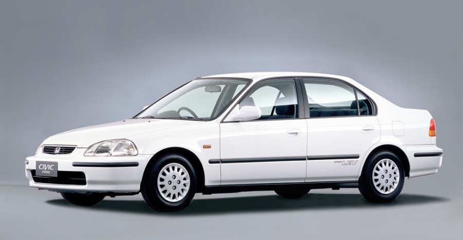 HONDA The Power of Dreams																																																																																																																																																																																																																									ホンダクリーンエアビークル第1弾 シビックフェリオLEV/パートナー1.6LEVを発売