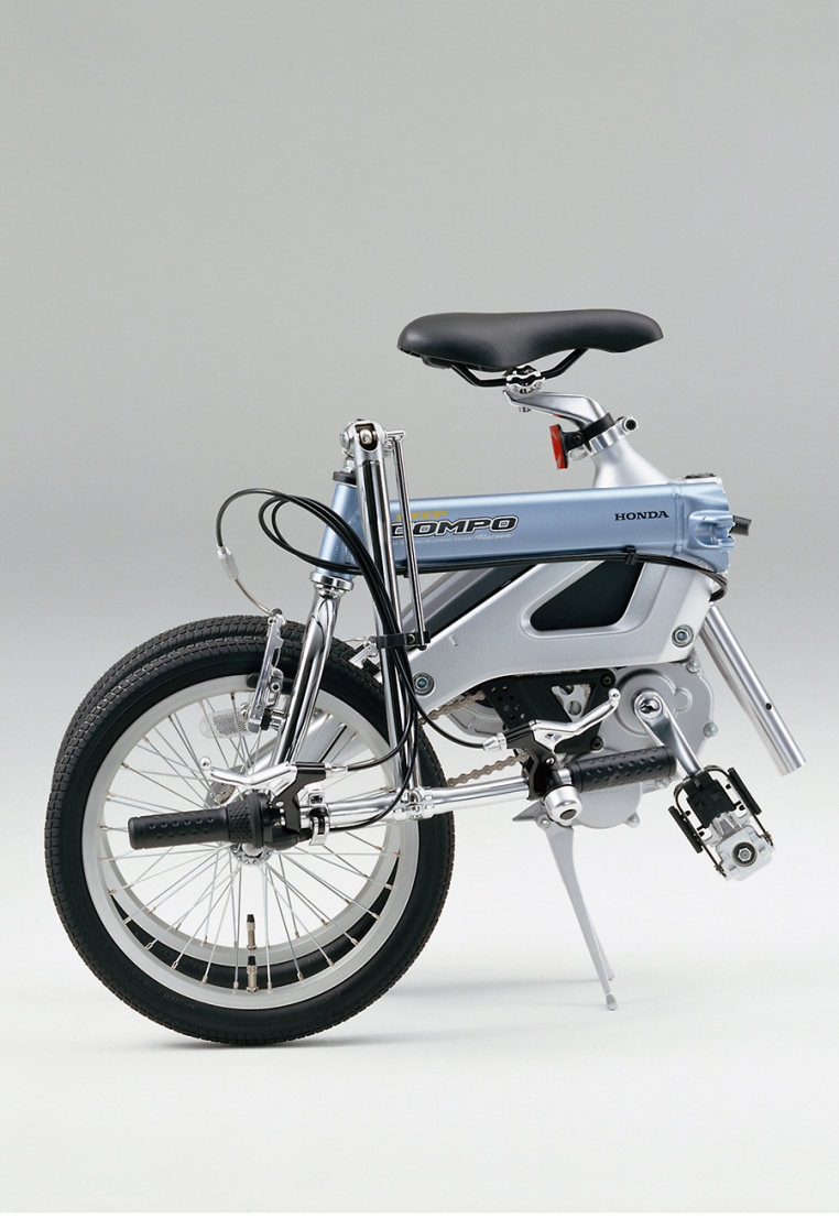 Honda | 折りたたみ式電動アシストサイクル「ステップ コンポ」を新発売