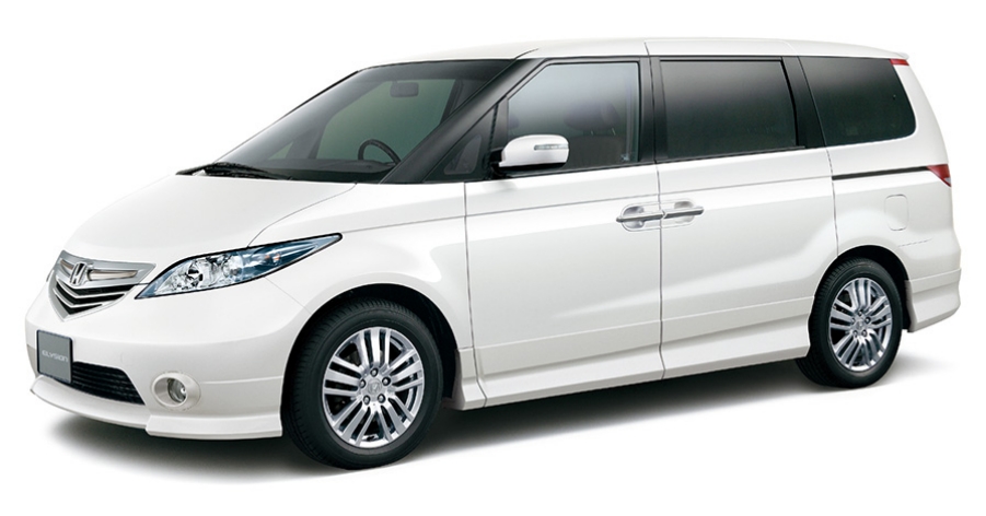 HONDA The Power of Dreams																																																																																																																																																																																																																									エリシオン Gエアロ特別仕様車「HDDナビ エディション」、VG特別仕様車「HDDナビ エアロ エディション」を発売