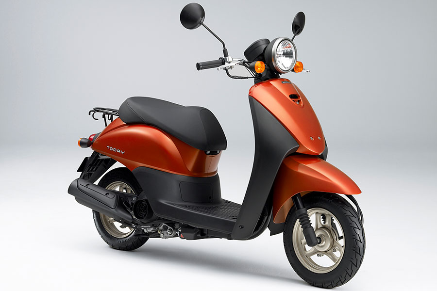 Honda 人気の原付スクーター トゥデイ の燃費を向上させフルモデルチェンジし発売 Honda 人気の原付スクーター トゥデイ の燃費を向上させフルモデルチェンジし発売