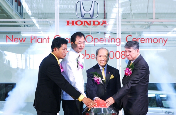 Honda タイの四輪車第二工場 稼働開始 Honda タイの四輪車第二工場 稼働開始