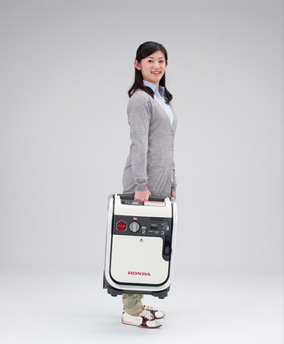 Honda | 家庭用カセットガス燃料で電気を作るガスパワー発電機「エネポ 