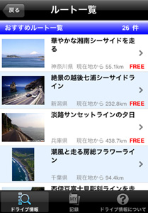 iPhone向けアプリケーション画面イメージ iPhone向けアプリケーション画面イメージ