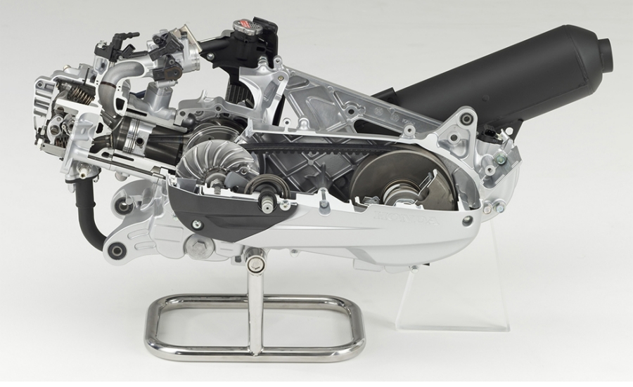 Honda | 耐久性・静粛性と燃費性能を高めた125ccスクーター用エンジン ...