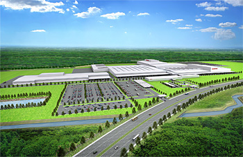 HATC新工場 完成予想図 HATC新工場 完成予想図