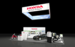 Honda展示ブースイメージ Honda展示ブースイメージ