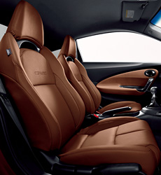 CR-Z α・Dressed label IV ロゴ刺しゅう入りタンレザーシート&インテリア CR-Z α・Dressed label IV ロゴ刺しゅう入りタンレザーシート&インテリア