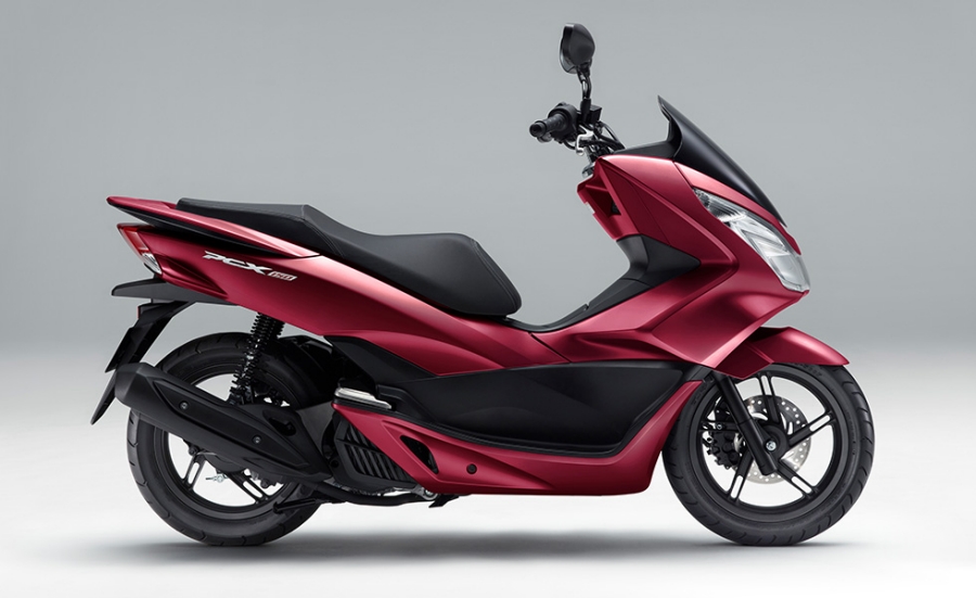 新型PCX150 ワインレッド 広島限定