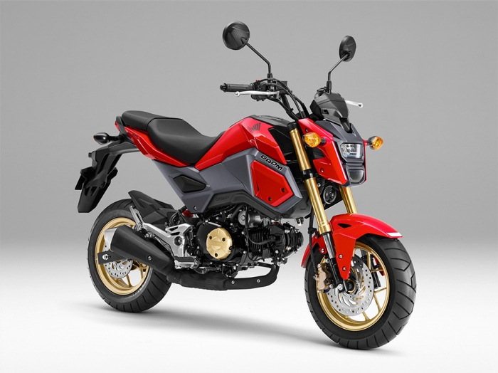 Honda 125ccスポーツモデル グロム のカラーリングを変更し発売