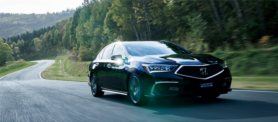 Honda Legend の改良モデルをホームページで先行公開