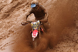 山本鯨とCRF450RW 山本鯨とCRF450RW