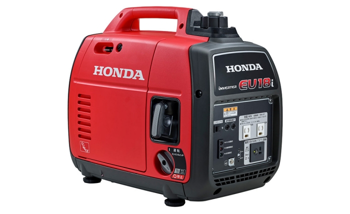 Honda 超低騒音型の正弦波インバーター搭載 ハンディータイプ発電機 Eu18i を発売