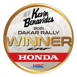 Honda ケビン ベナビデス選手がダカールラリー21で初の総合優勝 Hondaは2年連続で二輪車部門の総合優勝