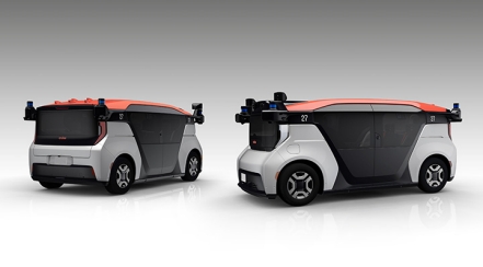 「クルーズ・オリジン」 GM、クルーズ、Hondaの3社で共同開発している自動運転モビリティサービス事業専用車両