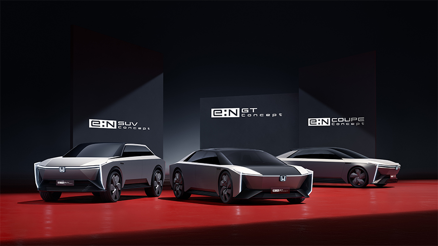 「e:N SUV Concept」「e:N GT Concept」「e:N COUPE Concept」
