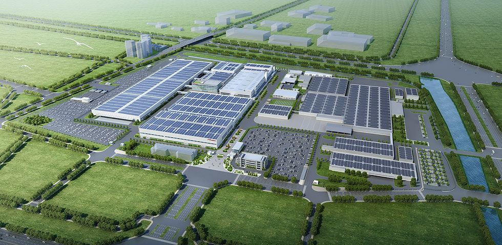 広汽Honda EV専用新工場俯瞰図