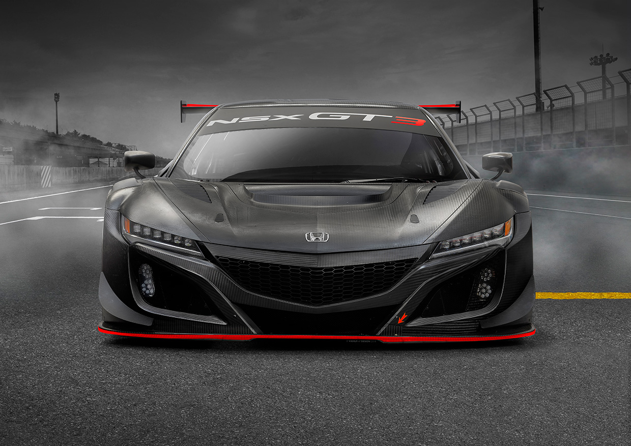 19年型レース専用車 Nsx Gt3 Evo を発表 Honda