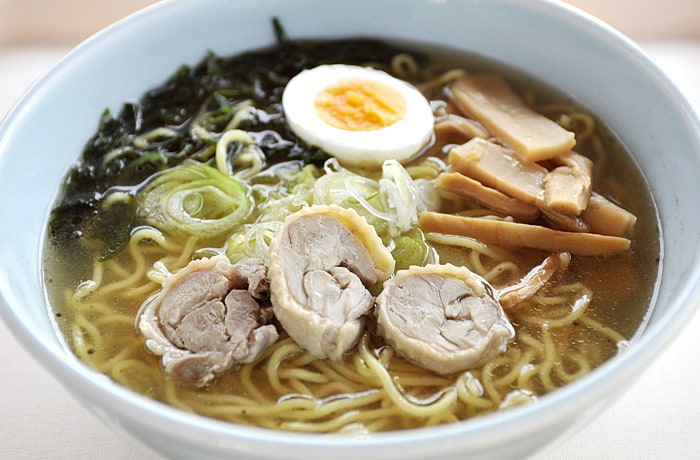 「比内地鶏ラーメン」です。おいしそう！