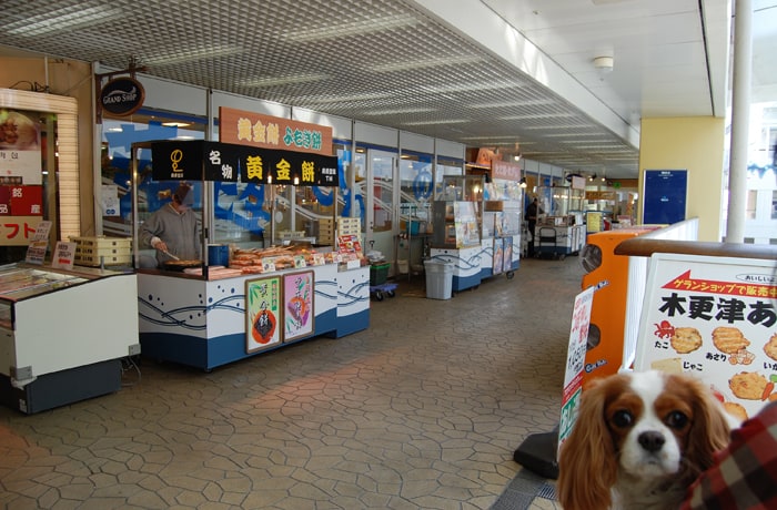 テイクアウトできる売店も充実しています。
