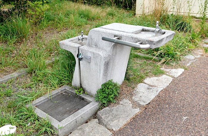 水飲み場もありますよ。