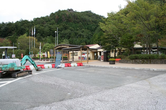 サービスエリア全景です。