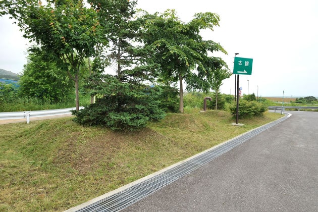 出口付近の様子です。