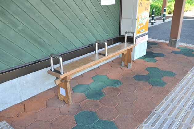 こちらでもわんこと一緒に休憩できそうですね。
