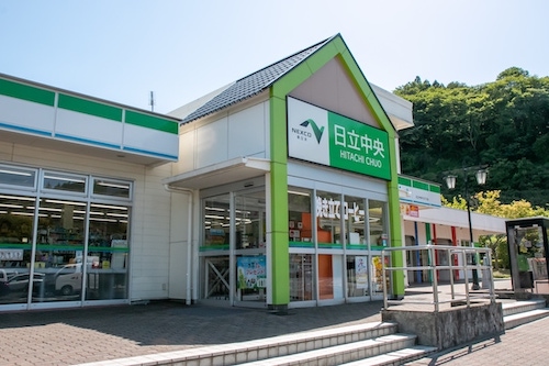 展望台のあるPAです。