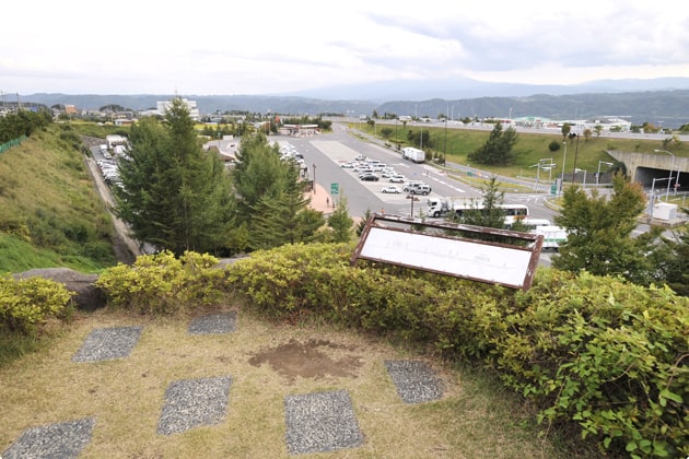 展望台からの眺め。疲れも吹き飛びます。
